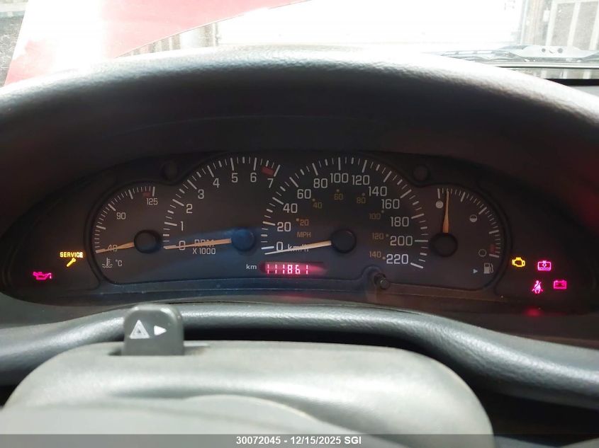 2003 Pontiac Sunfire VIN: 1G2JB12F937343931 Lot: 30072045