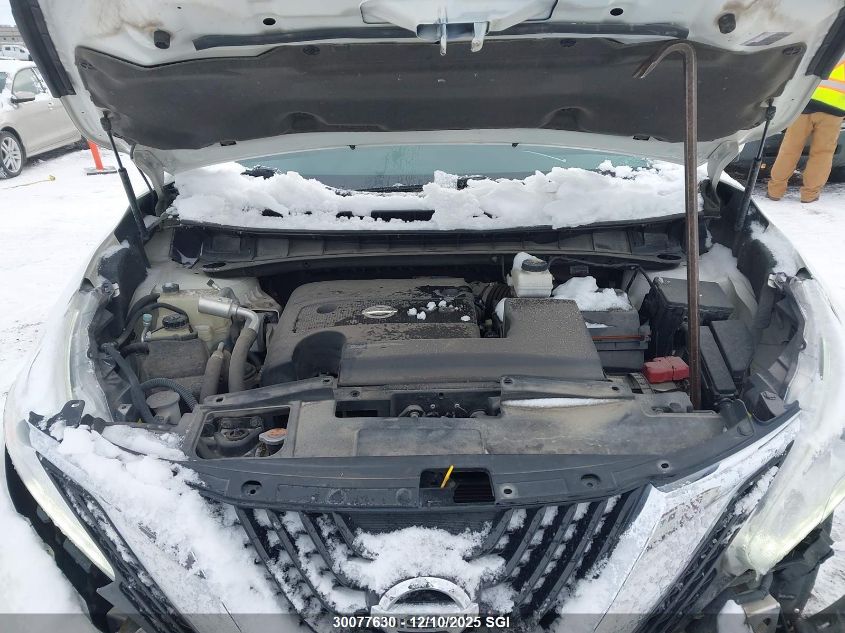 2017 Nissan Murano S/Sl/Sv/Platinum VIN: 5N1AZ2MH3HN122058 Lot: 30077630