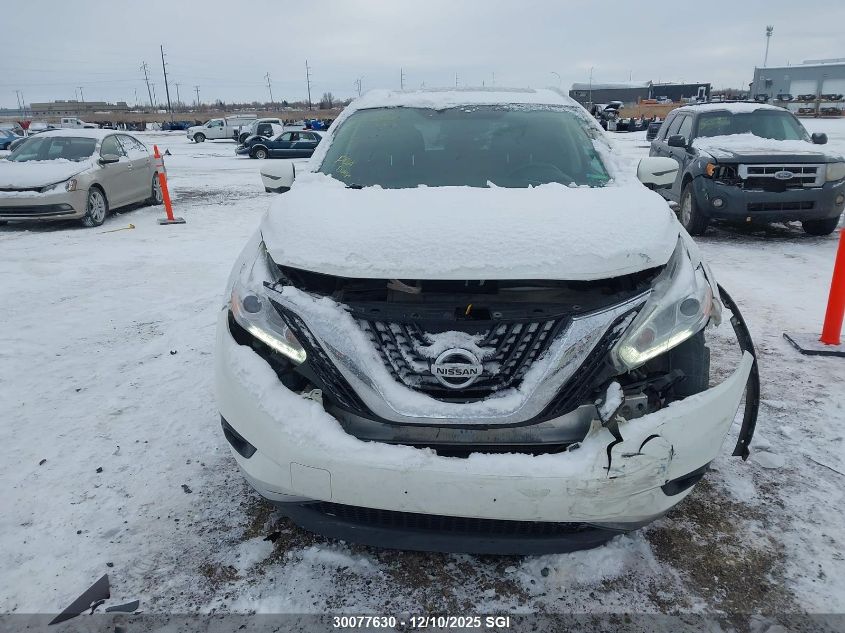 2017 Nissan Murano S/Sl/Sv/Platinum VIN: 5N1AZ2MH3HN122058 Lot: 30077630