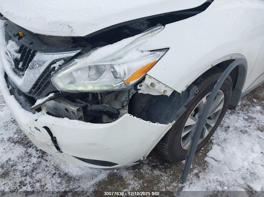 2017 Nissan Murano S/Sl/Sv/Platinum VIN: 5N1AZ2MH3HN122058 Lot: 30077630