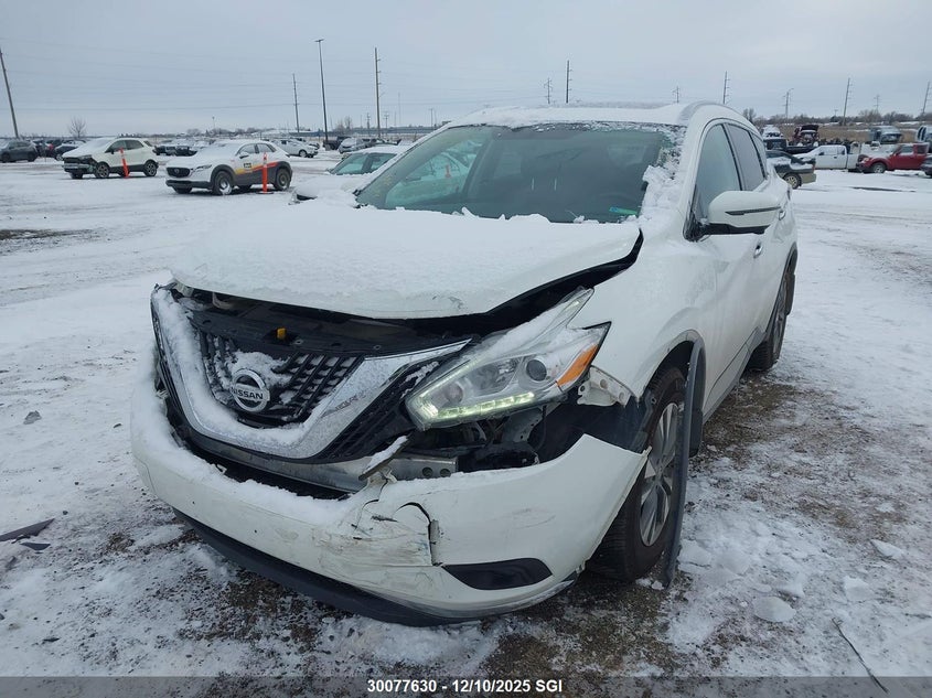 5N1AZ2MH3HN122058 2017 NISSAN MURANO photo no. 2
