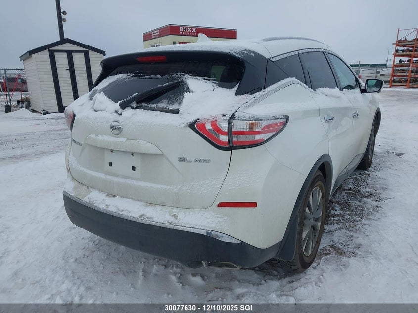 5N1AZ2MH3HN122058 2017 NISSAN MURANO photo no. 4