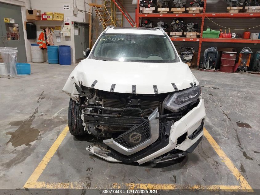 2017 Nissan Rogue Sv/Sl VIN: 5N1AT2MV6HC817833 Lot: 30077443