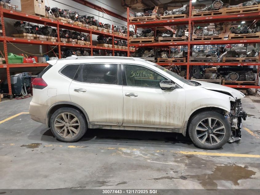 2017 Nissan Rogue Sv/Sl VIN: 5N1AT2MV6HC817833 Lot: 30077443