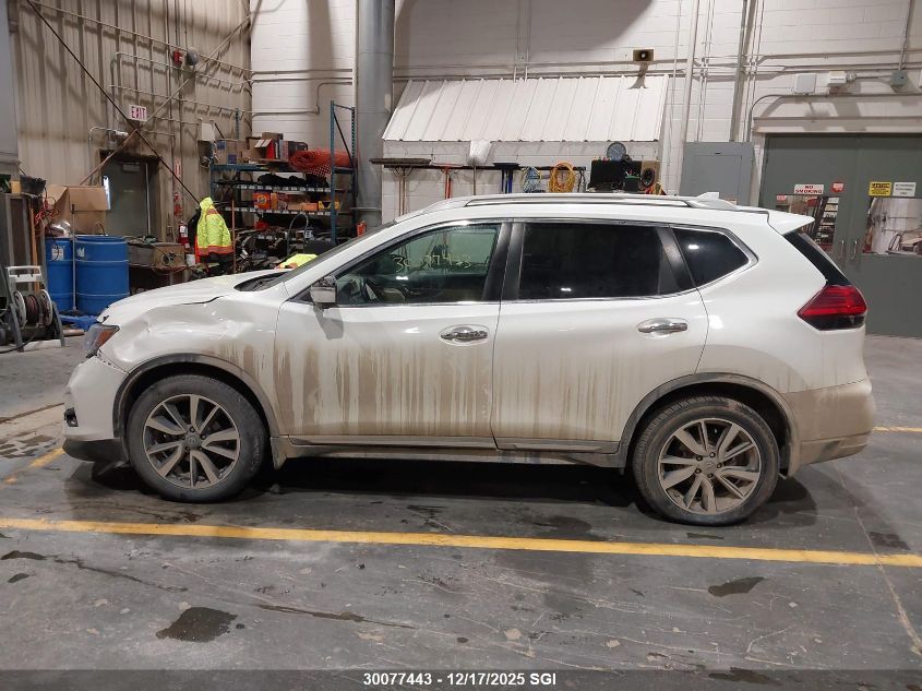 2017 Nissan Rogue Sv/Sl VIN: 5N1AT2MV6HC817833 Lot: 30077443