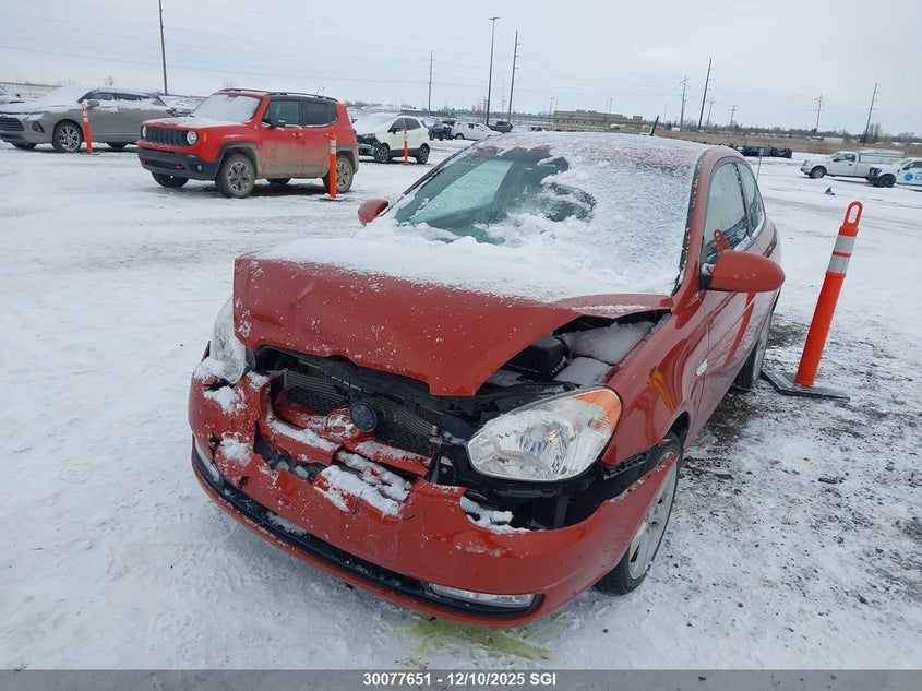 KMHCN35C17U036605 2007 HYUNDAI ACCENT photo no. 2