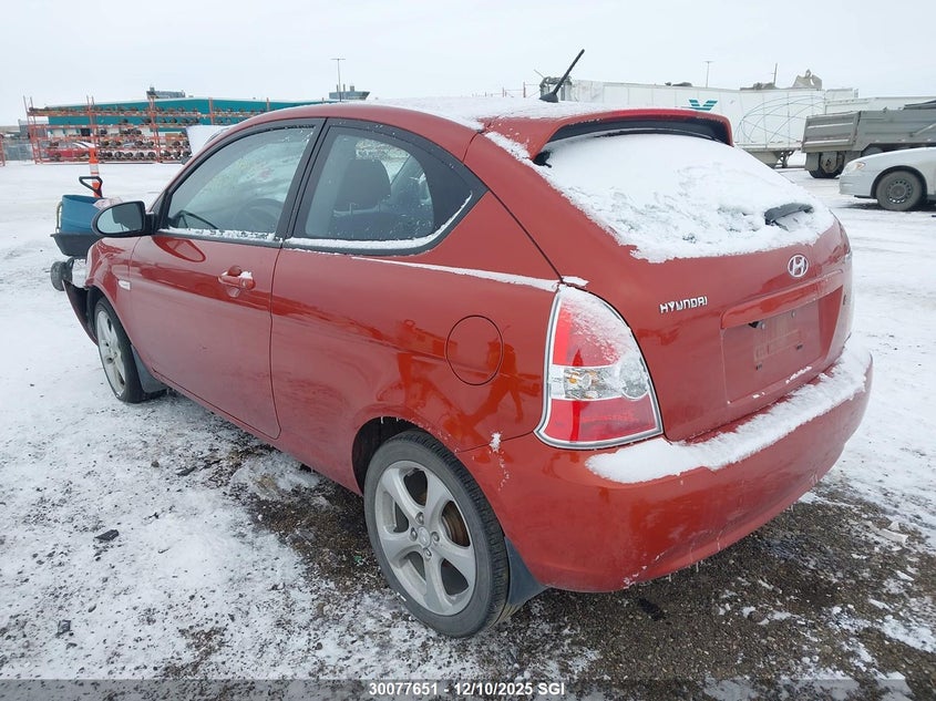 KMHCN35C17U036605 2007 HYUNDAI ACCENT photo no. 3