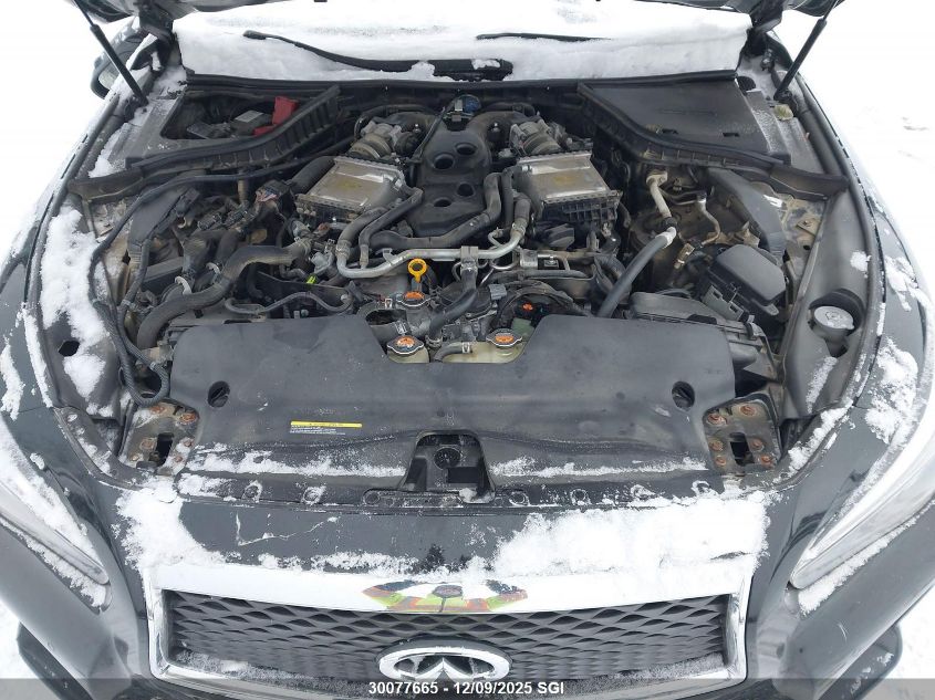 2017 Infiniti Q50 Red Sport 400 VIN: JN1FV7AR9HM871018 Lot: 30077665