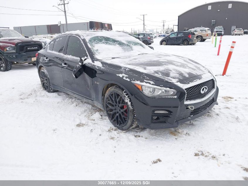 2017 Infiniti Q50 Red Sport 400 VIN: JN1FV7AR9HM871018 Lot: 30077665