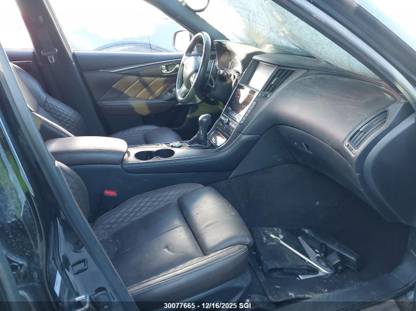 2017 Infiniti Q50 Red Sport 400 VIN: JN1FV7AR9HM871018 Lot: 30077665