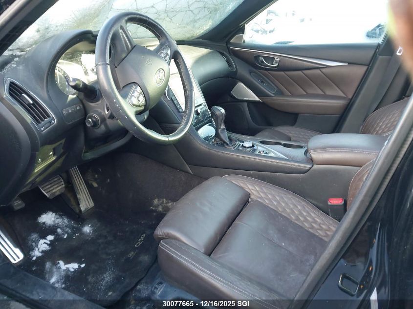 2017 Infiniti Q50 Red Sport 400 VIN: JN1FV7AR9HM871018 Lot: 30077665