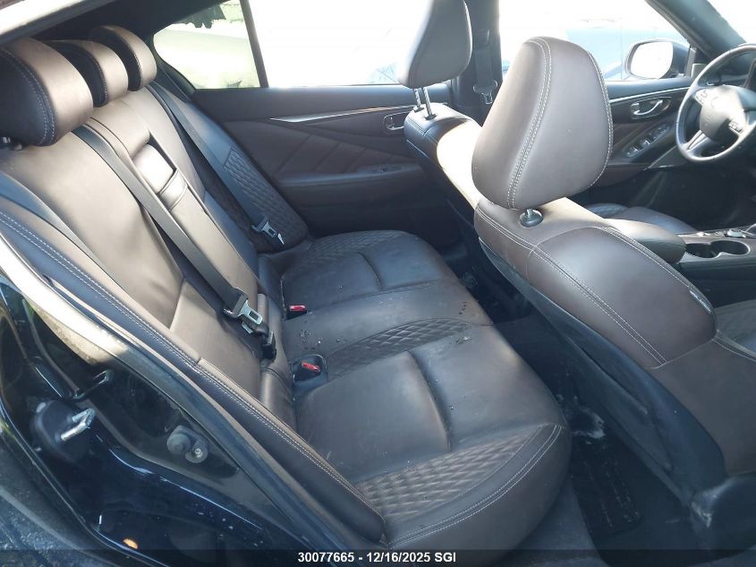 2017 Infiniti Q50 Red Sport 400 VIN: JN1FV7AR9HM871018 Lot: 30077665