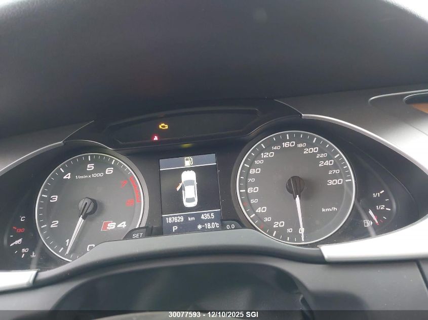 2011 Audi S4 Premium VIN: WAUFGCFL6BA056818 Lot: 30077593