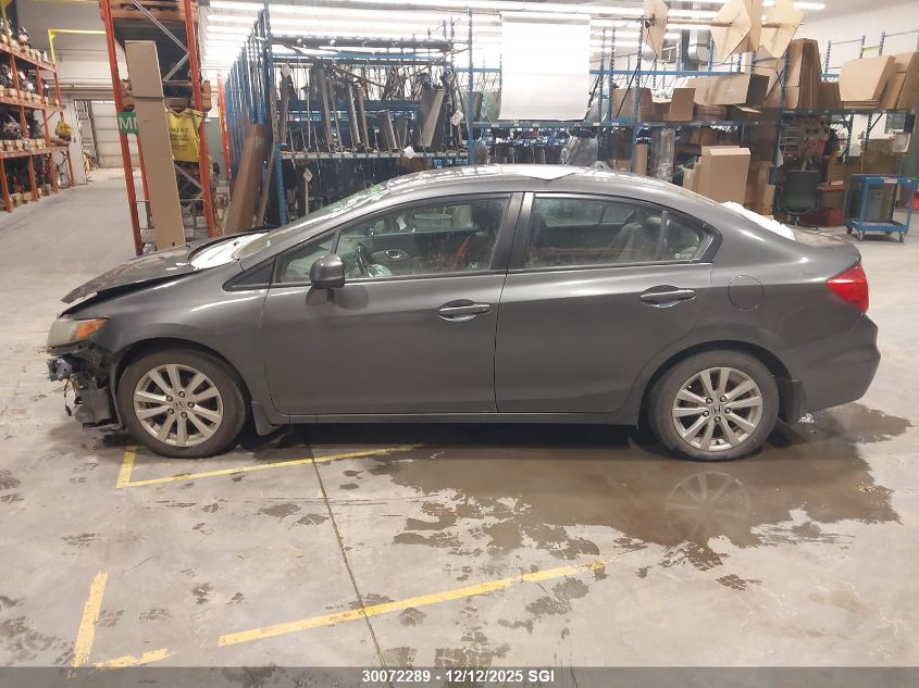 2012 Honda Civic Lx VIN: 2HGFB2F5XCH030028 Lot: 30072289