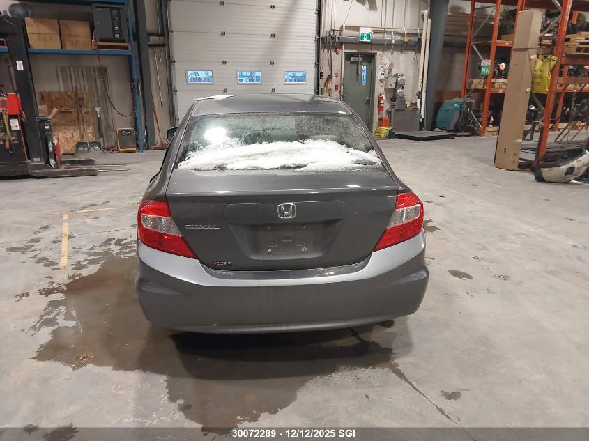 2012 Honda Civic Lx VIN: 2HGFB2F5XCH030028 Lot: 30072289