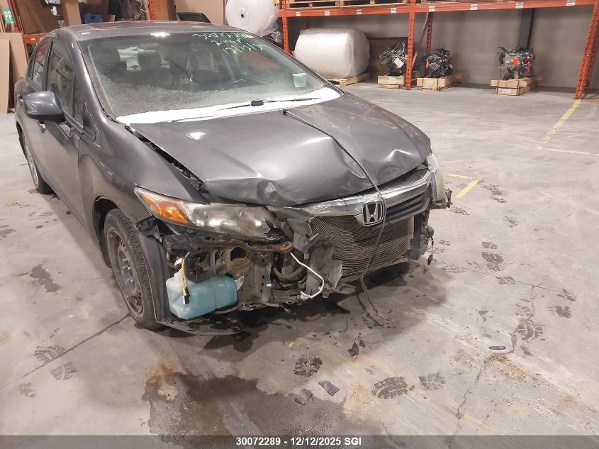 2012 Honda Civic Lx VIN: 2HGFB2F5XCH030028 Lot: 30072289