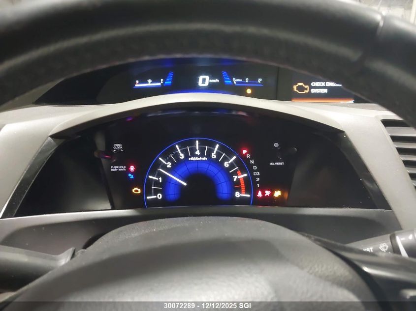 2012 Honda Civic Lx VIN: 2HGFB2F5XCH030028 Lot: 30072289