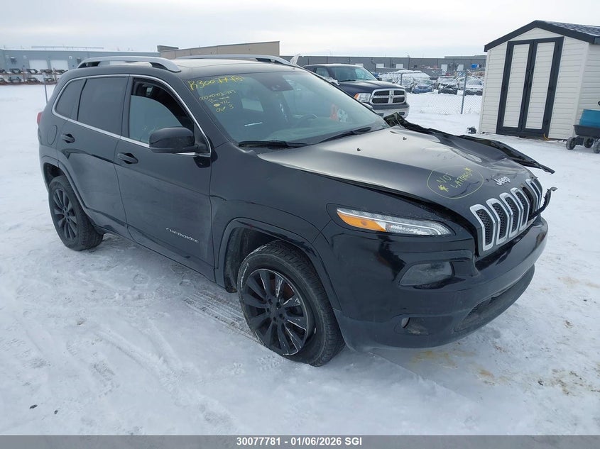 1C4PJMJS2HW538498 2017 Jeep Cherokee Overland auction photo 1