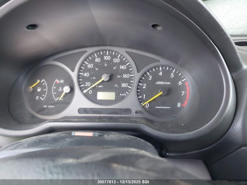 2003 Subaru Impreza Ts VIN: JF1GG65523G805730 Lot: 30077813