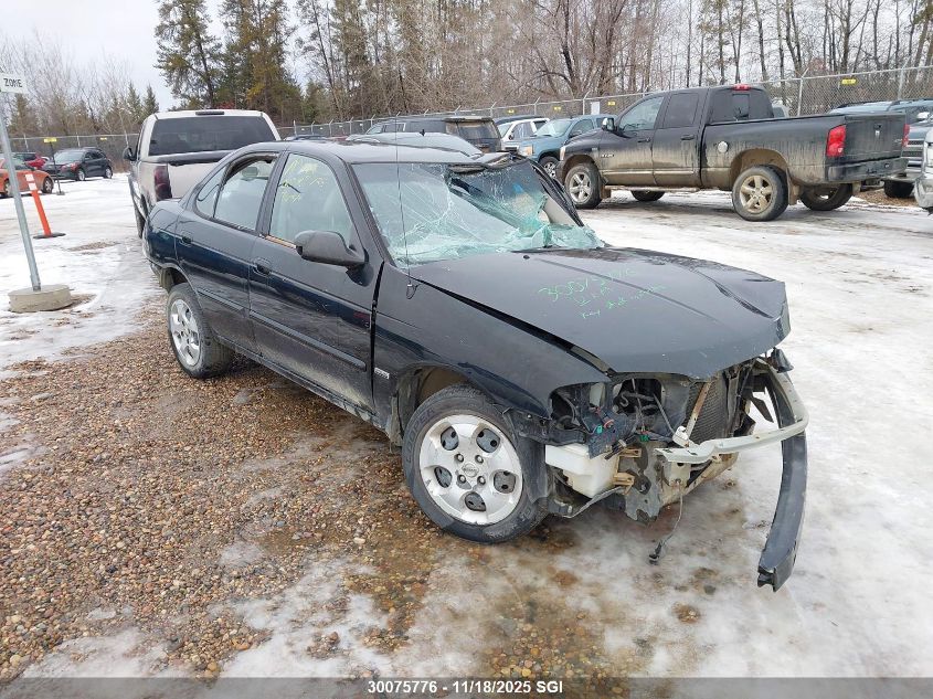 2006 Nissan Sentra 1.8/1.8S VIN: 3N1CB51D06L580841 Lot: 30075776