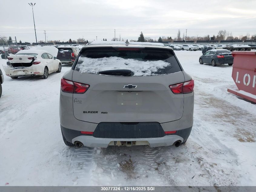 2021 Chevrolet Blazer VIN: 3GNKBHRS4MS582244 Lot: 30077324