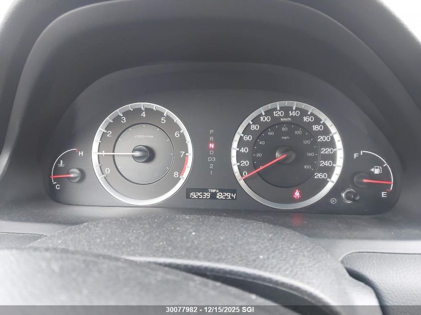 2009 Honda Accord Exl VIN: 1HGCS12809A801763 Lot: 30077982