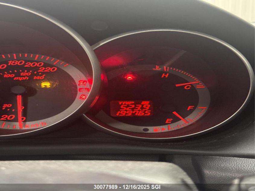 2007 Mazda 3 Hatchback VIN: JM1BK343471609492 Lot: 30077989