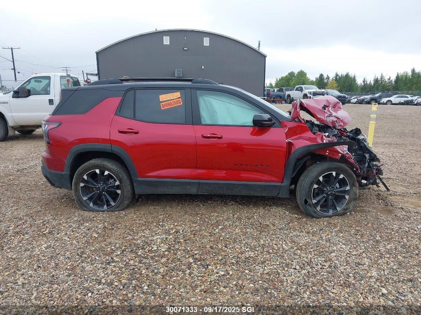 2025 Chevrolet Equinox Rs VIN: 3GNAXTEGXSL316140 Lot: 30071333