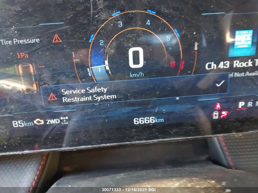 2025 Chevrolet Equinox Rs VIN: 3GNAXTEGXSL316140 Lot: 30071333