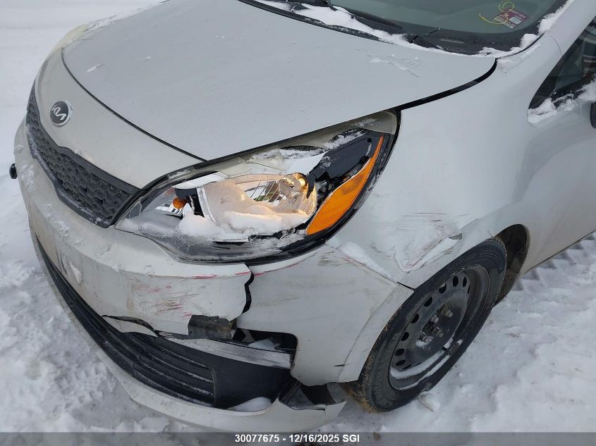 2017 Kia Rio Lx VIN: KNADM4A39H6099607 Lot: 30077675