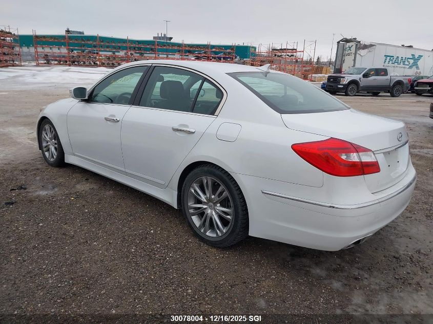 2012 Hyundai Genesis 3.8L VIN: KMHGC4DD7CU197316 Lot: 30078004