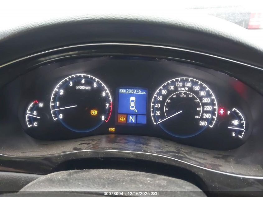 2012 Hyundai Genesis 3.8L VIN: KMHGC4DD7CU197316 Lot: 30078004