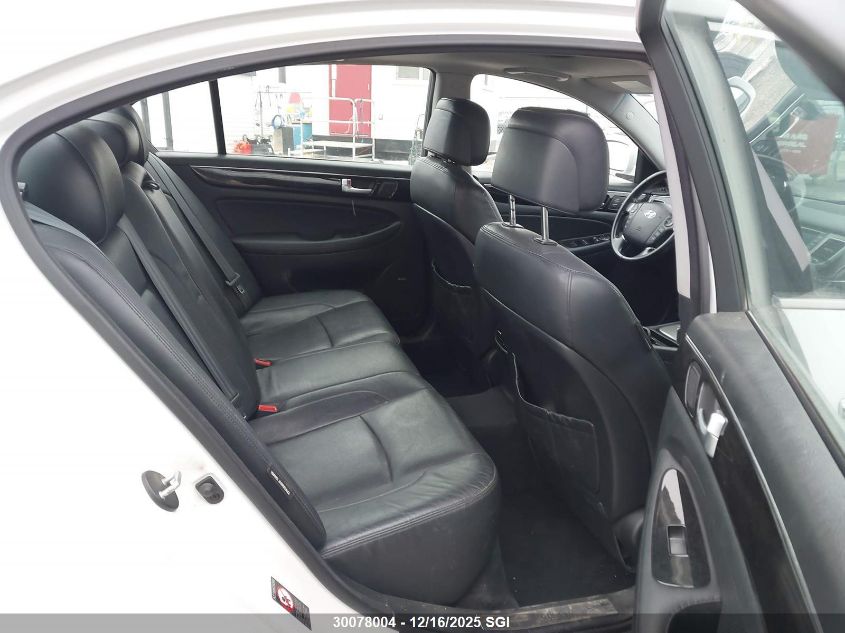 2012 Hyundai Genesis 3.8L VIN: KMHGC4DD7CU197316 Lot: 30078004