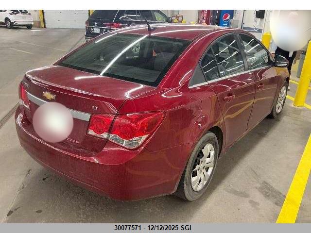 2012 Chevrolet Cruze Lt VIN: 1G1PF5SC6C7347743 Lot: 30077571