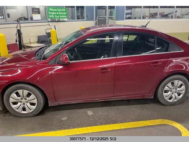 2012 Chevrolet Cruze Lt VIN: 1G1PF5SC6C7347743 Lot: 30077571