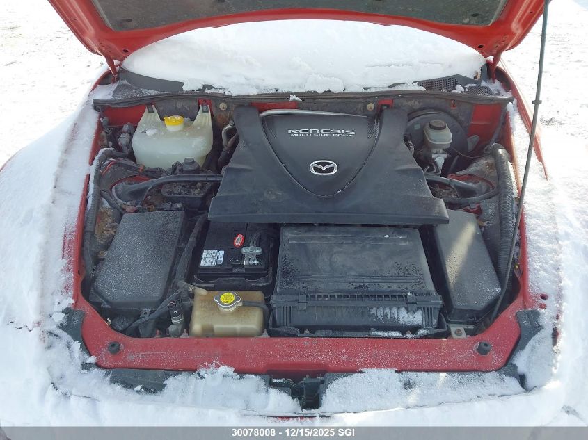 2005 Mazda Rx8 VIN: JM1FE17N050153584 Lot: 30078008