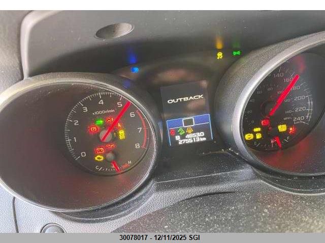 2016 Subaru Outback 2.5I VIN: 4S4BSCAC8G3310396 Lot: 30078017