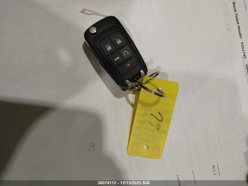 2011 Buick Lacrosse Cxl VIN: 1G4GC5ED8BF341401 Lot: 30074112