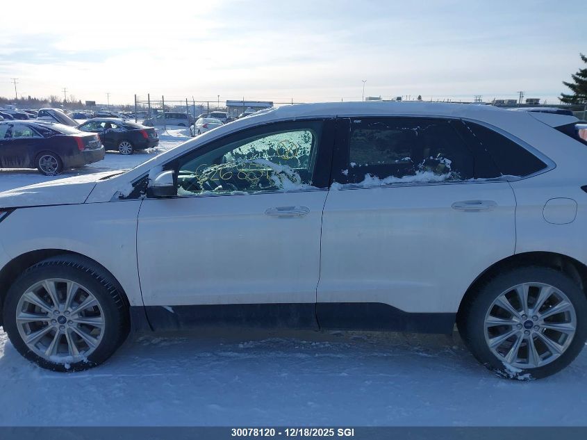 2018 Ford Edge Titanium VIN: 2FMPK4K91JBB54515 Lot: 30078120