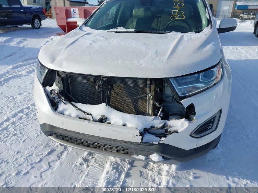 2018 Ford Edge Titanium VIN: 2FMPK4K91JBB54515 Lot: 30078120