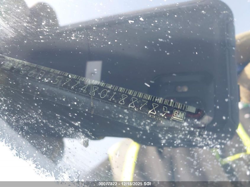 2008 Cadillac Cts VIN: 1G6DG577480188789 Lot: 30077822