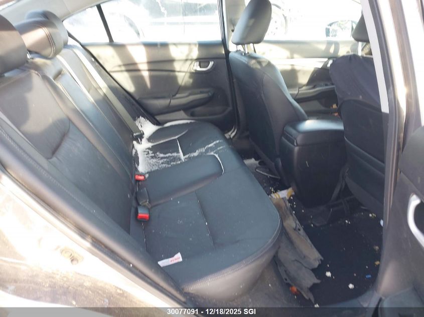 2014 Honda Civic Touring VIN: 2HGFB2F77EH038060 Lot: 30077091