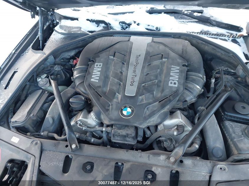 2013 BMW 550 Xi VIN: WBAFU9C57DDY72312 Lot: 30077487
