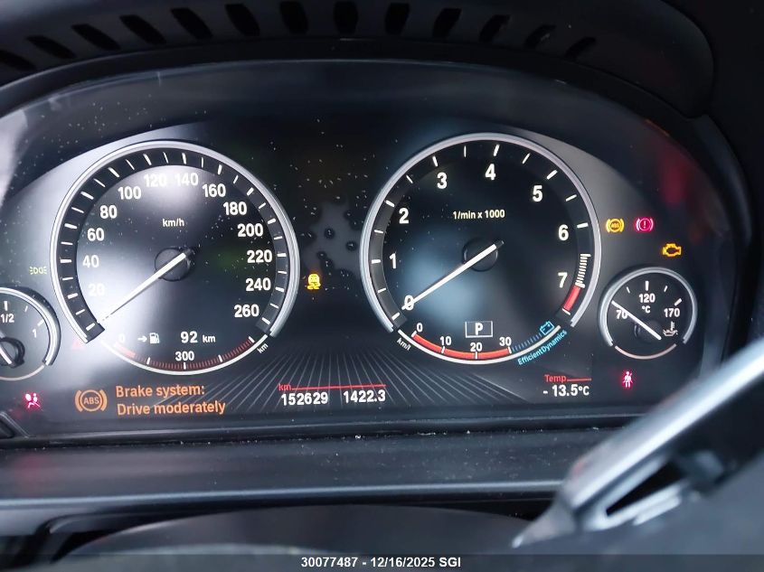 2013 BMW 550 Xi VIN: WBAFU9C57DDY72312 Lot: 30077487