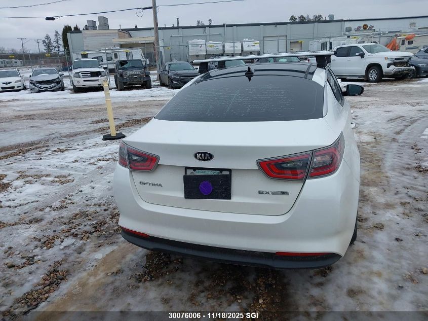 2016 Kia Optima Hybrid VIN: KNAGN4AD9G5099386 Lot: 30076006