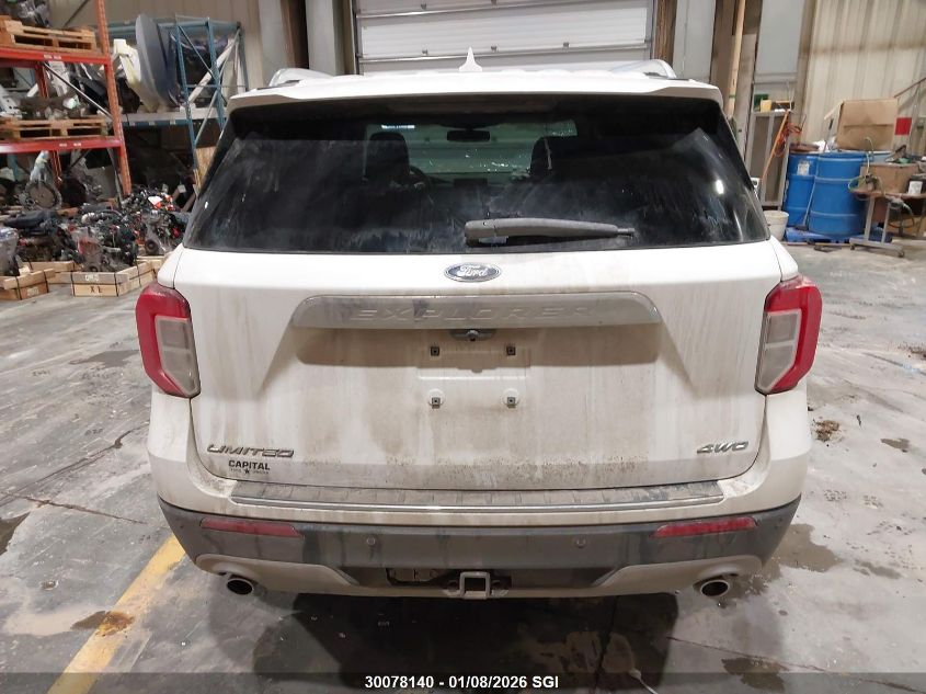 2021 Ford Explorer Limited VIN: 1FMSK8FH2MGB84932 Lot: 30078140