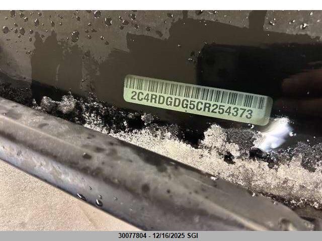 2012 Dodge Grand Caravan Crew VIN: 2C4RDGDG5CR254373 Lot: 30077804