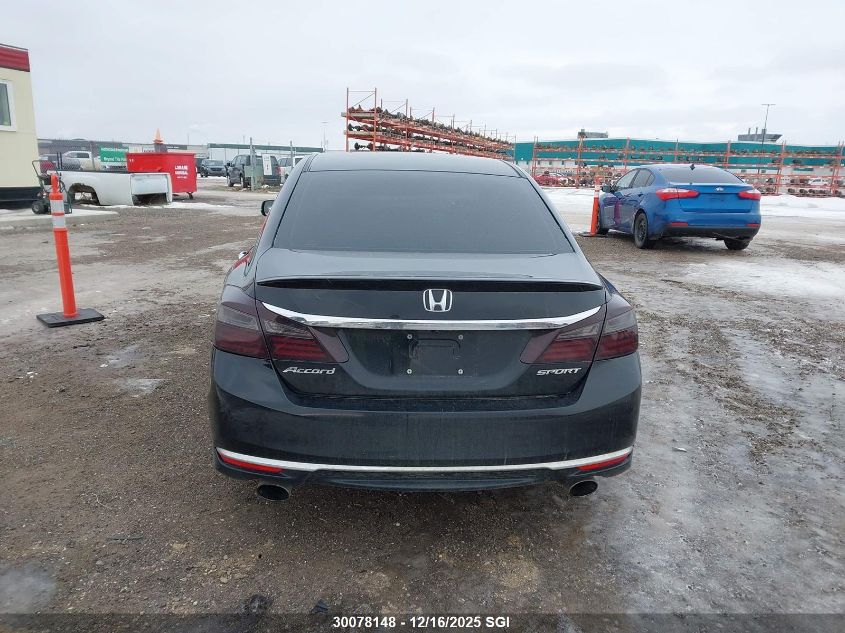 2016 Honda Accord Sport VIN: 1HGCR2F50GA806153 Lot: 30078148