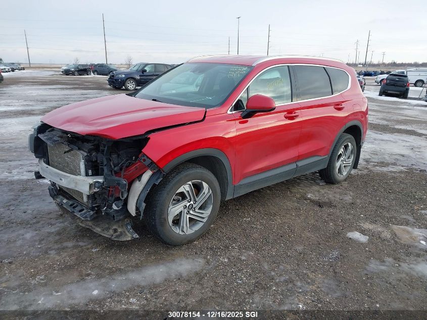 2021 Hyundai Santa Fe Sel VIN: 5NMS2DAJ0MH322631 Lot: 30078154