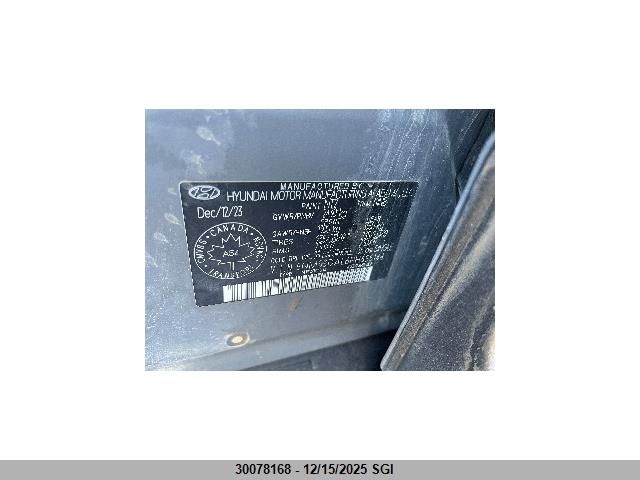 2023 Hyundai Santa Fe Urban VIN: 5NMS3DAL6PH655144 Lot: 30078168